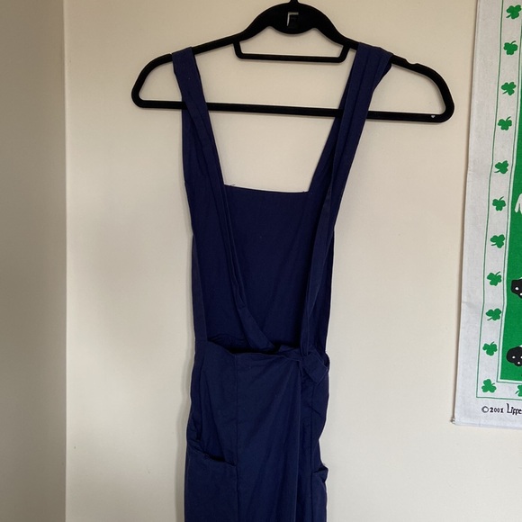 Navy Urban Outfitters 100% cotton overalls - Picture 4 of 4